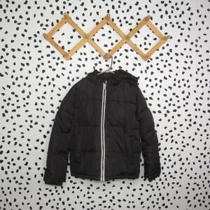Member’s Mark Black Hooded Boys Puffer Jacket